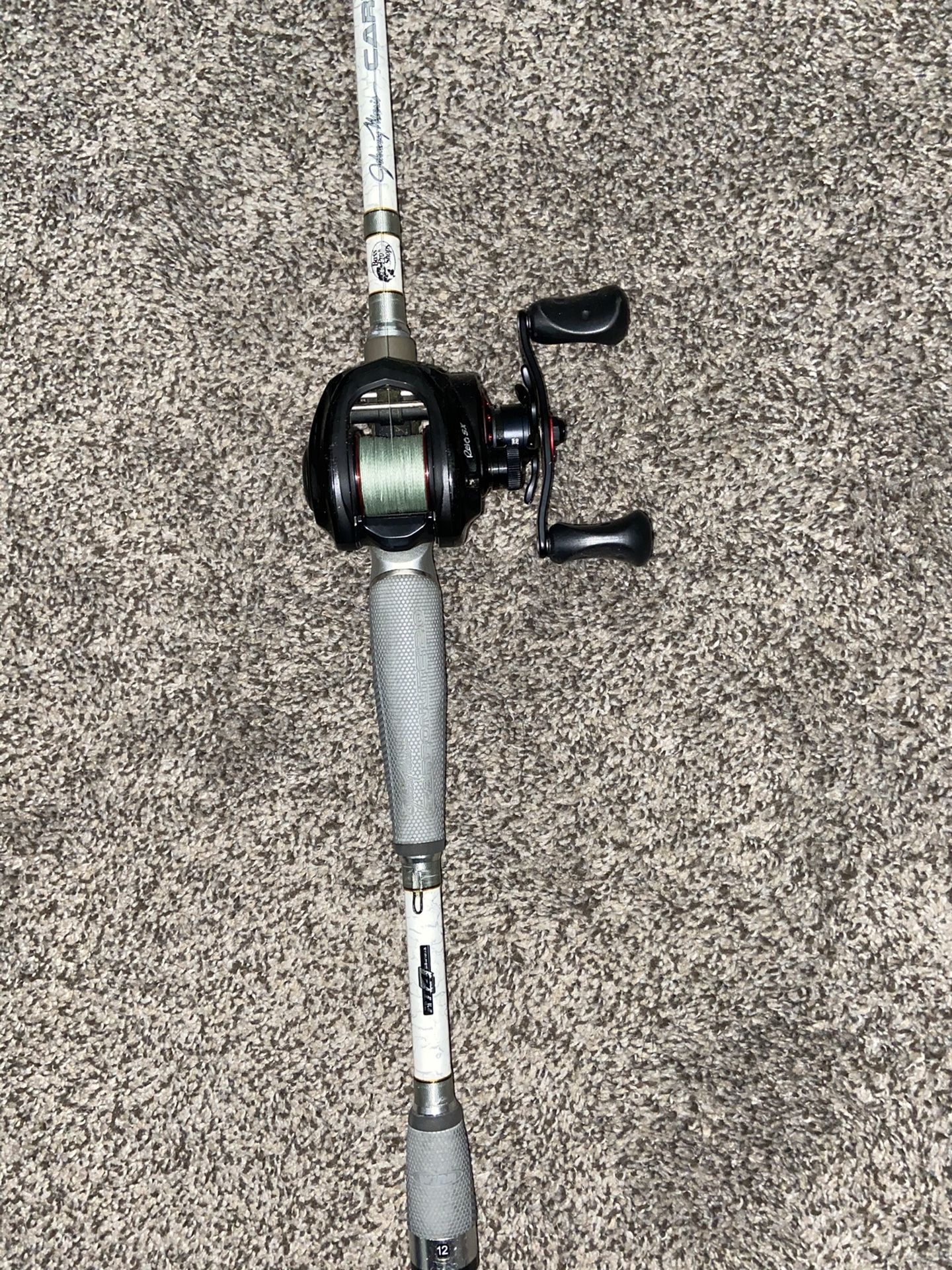 Abu Garcia Revo Sx With A Jhonny Morris Carbonlite Rod