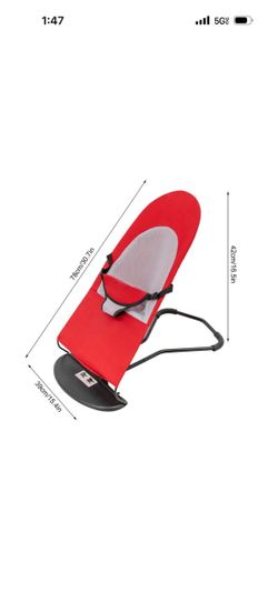 Portable Pet Rocking Chair Folding Bed for Medium Dog Cat Sunbathing Rest