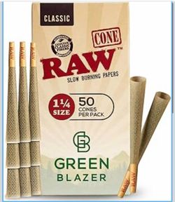Raw cones 1 1/4 59 packs