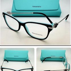 Tiffany & Co. 2207 Eyeglasses Black Blue 52/15/140 📍 Pickup @ Bellevue