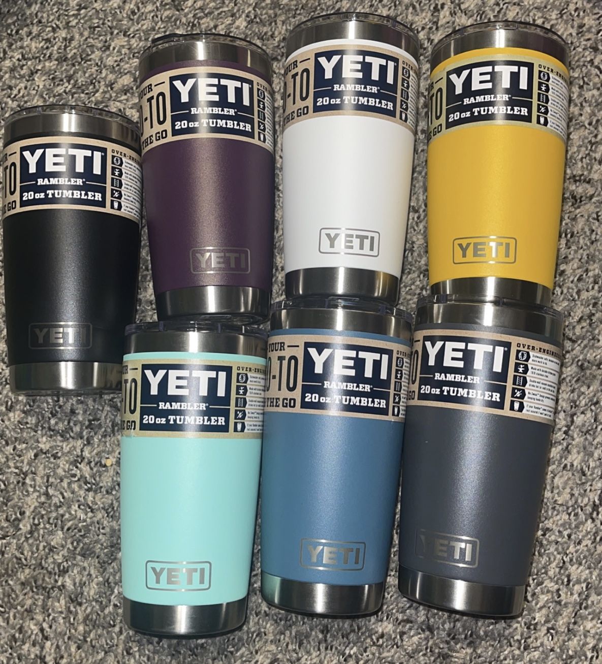 Yeti 20oz Tumblers 