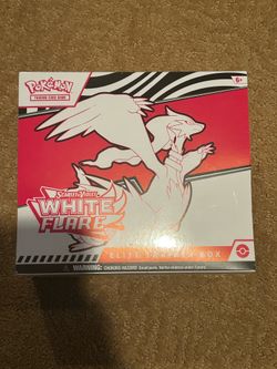 White Flare Pokemon elite trainer box