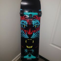 ATM Tiger Skateboard Complete