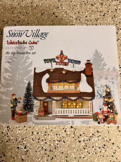 Snow Village Christmas Lane Sets