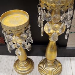 CANDLE HOLDERS (Set of 2)
