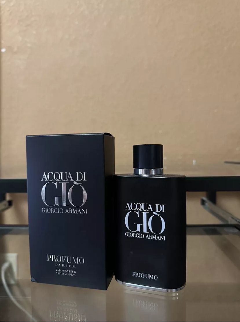 Acqua Di Gio Profumo 4.2 oz Parfum Spray For Men By Giorgio Armani With Box