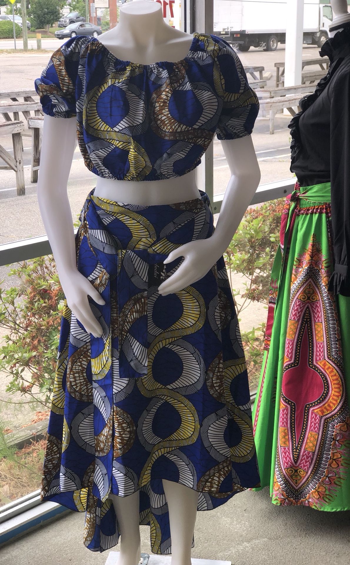 African 2Piece Hi Lo