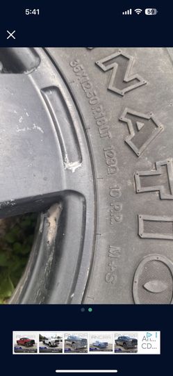 Tires For A LARGE Toyota Tundra Truck Size 18 Rims