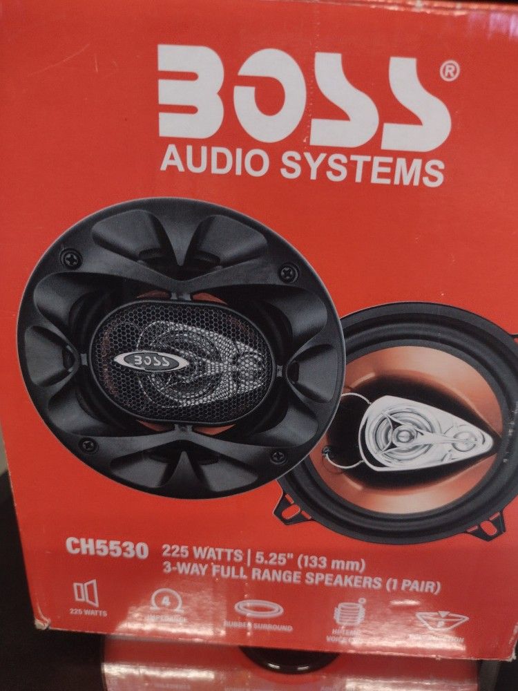 Boss 5.25 Speakers