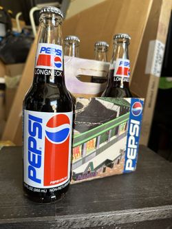 1995 MLB Vintage Pepsi Diamondback Long Neck Bottles