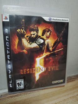PS3 RESIDENT EVIL #5 👈😎