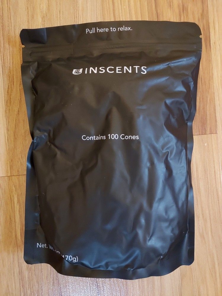 Inscents Sealed Bag 100 Assorted 10 Scents Incense Cones