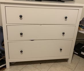 White dresser