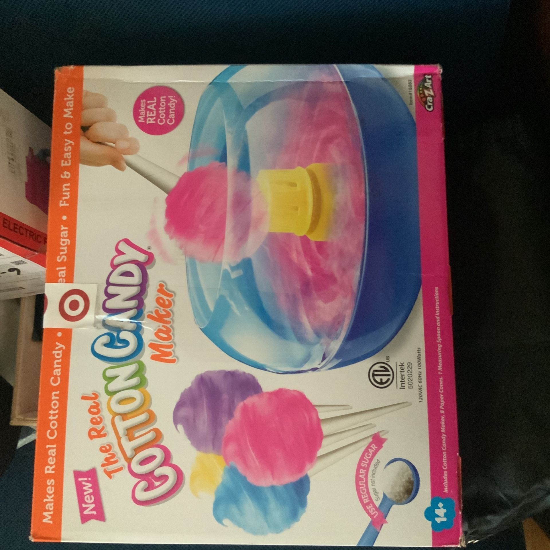 Crazy Art Cotton Candy Machine
