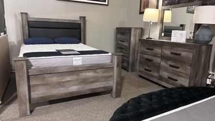 Olivia 🎉 brand new/ modern/luxury 🌼  Bedroom Set Bed Frame Dresserer Nightstand Chest