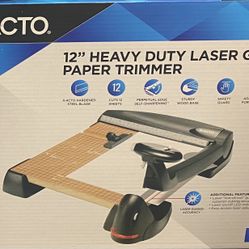 X-ACTO 12” Laser Guided Paper Trimmer