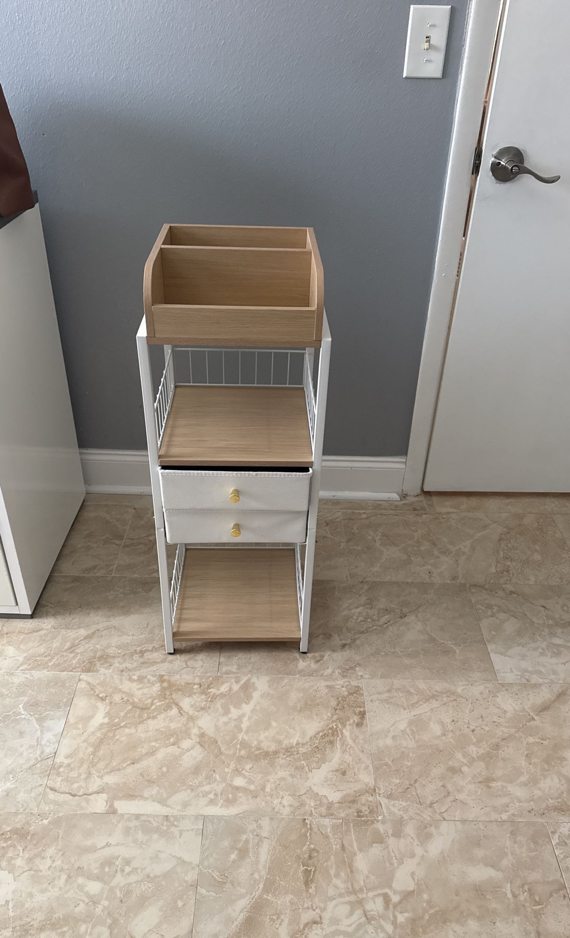 Makeup Organizer, Floor Skincare Organizers, Make Up Organizers and Storage with Drawers, Vanity Organizer Cosmetics Display Cases Holder for Skin Car