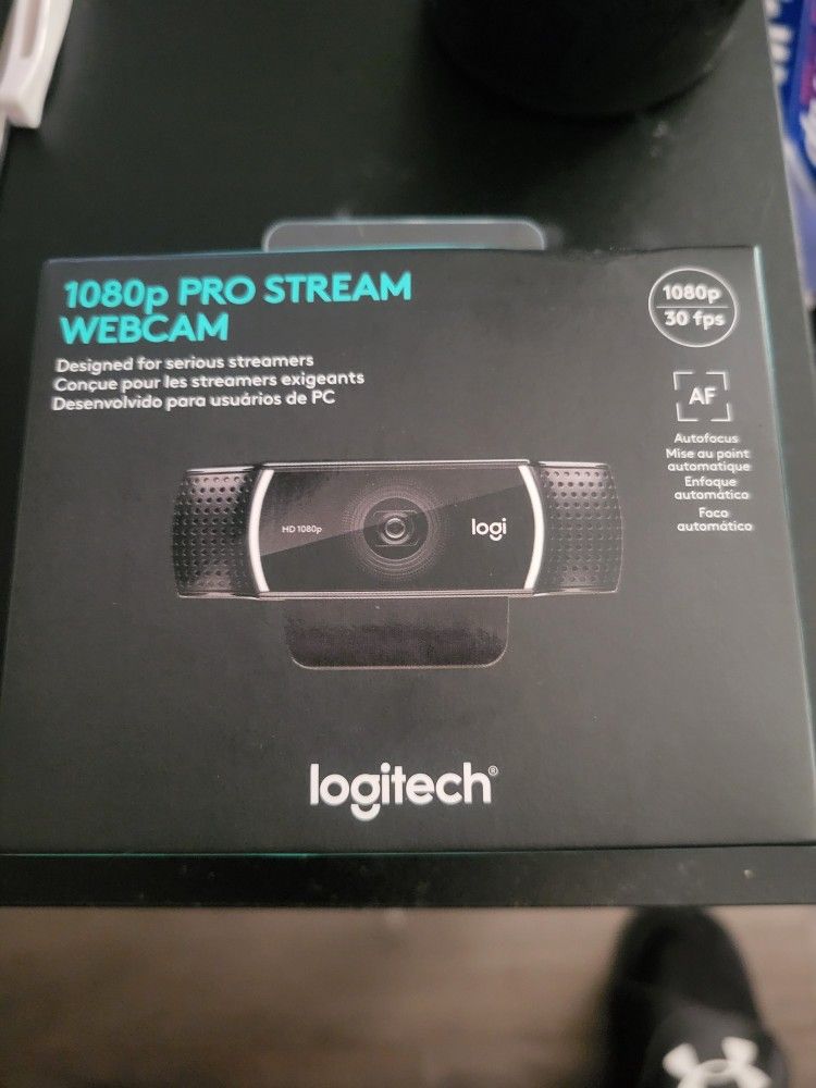 Logitech 1080p Pro Stream Webcam