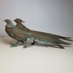 Antique Stairs Bird Vintage Art 