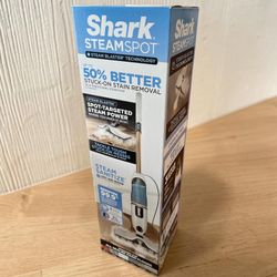 Shark SteamSpot Steam Mop w/ Steam Blaster & XL Tank – White