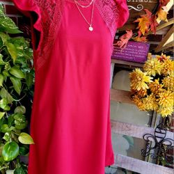 SHEIN Cap Sleeve Dress