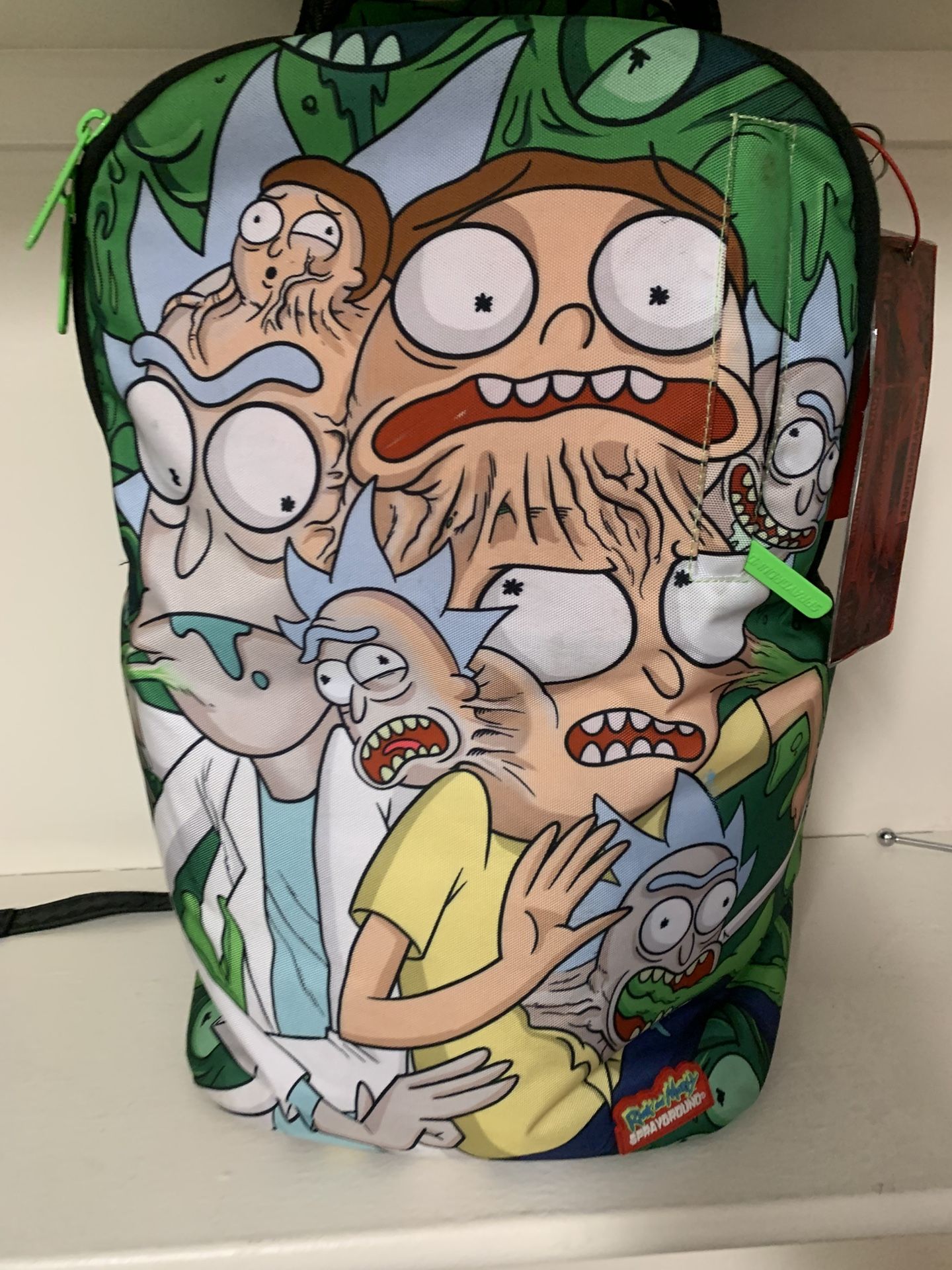 Spray ground Bookbag Rick And Morty Edition