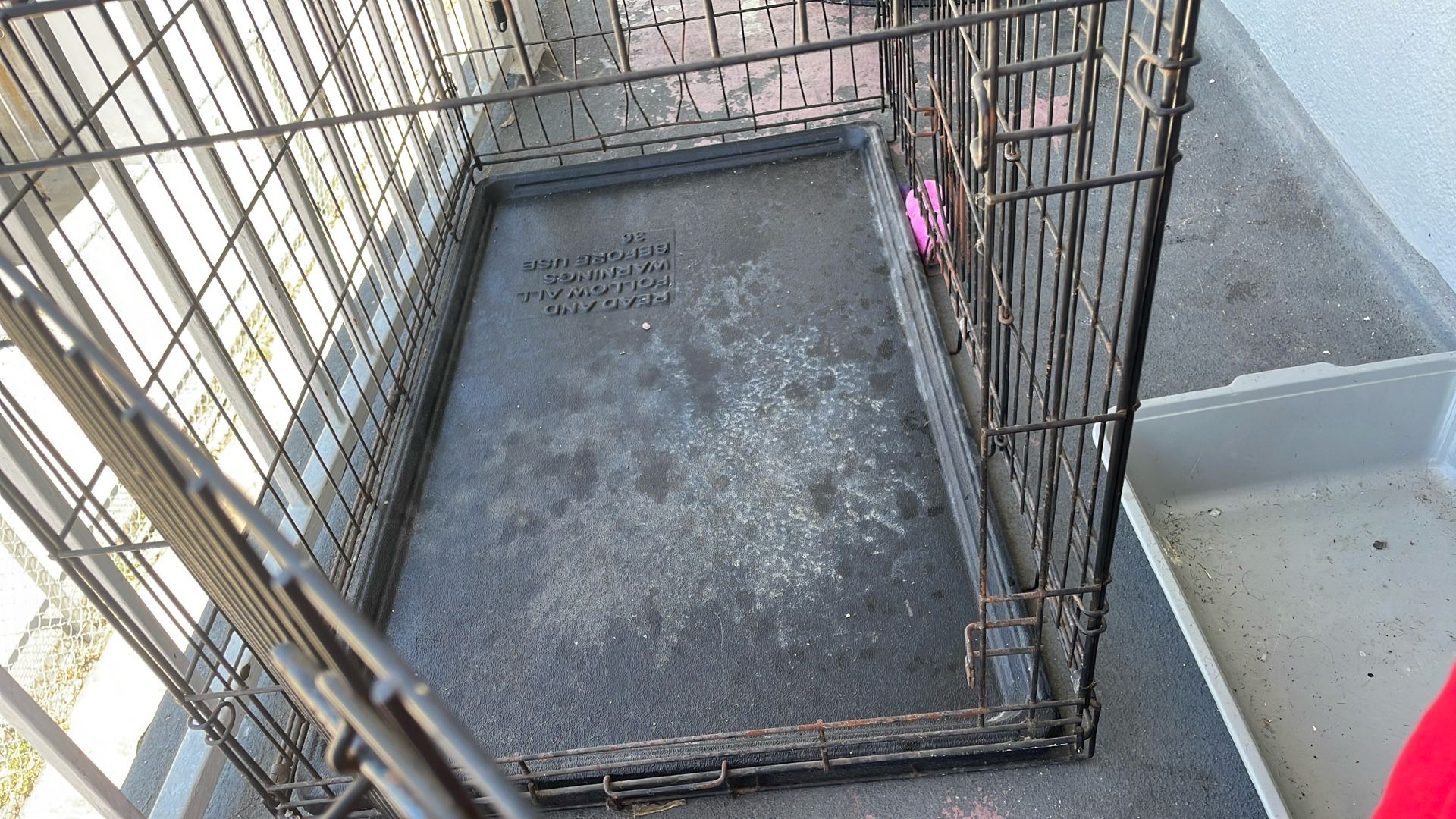 Kennel For Medium Size Dog works perfect