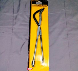 New brake spring pliers