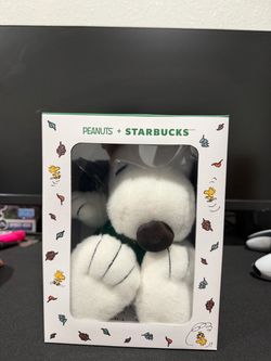 Peanuts x Starbucks Snoopy Plush Toy