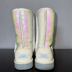 Ugg Australia I Do! Bridal Iridescent Sparkles Classic Short Boots