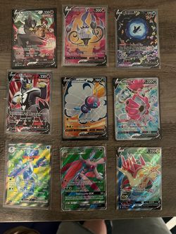 Pokémon V/GX Holo Card Lot of 9