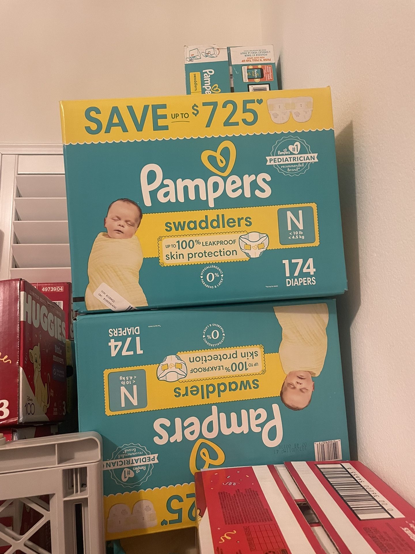 Swaddler Diapers (newborn)