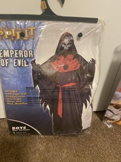 Emperor Of Evil Halloween Costume Size Small 4-6