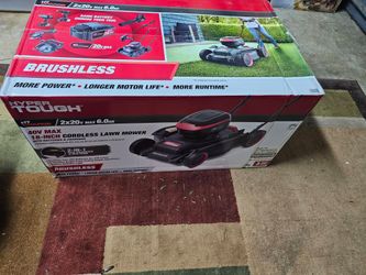 Hyper tough battery mower 18'