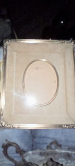 Vintage Danish Brass Photo Frames