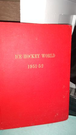 Everything ice hockey from 1951-52