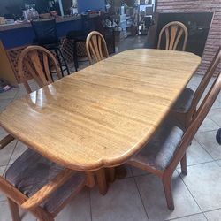 Wood Dining Room Table