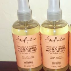 Shea Moisture Moisture Mist 8fl oz $4 Each- x streets Ray/Higley 