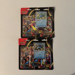 Pokémon TCG: Mega Evolution 3-Pack Blister Lot of 2