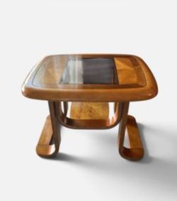 2 Vintage mid century side tables