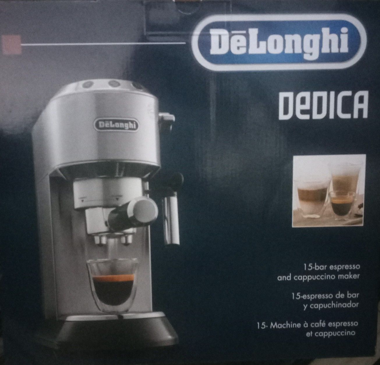 DeLonghi Dedica espresso machine
