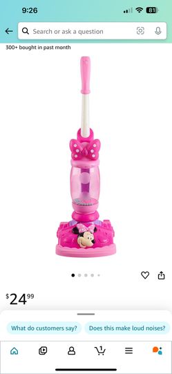 Minnie Mouse Vacuum Toy