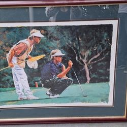 Autographed Golf PIC 