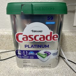 Cascade Platinum 59 Pods Dishwasher