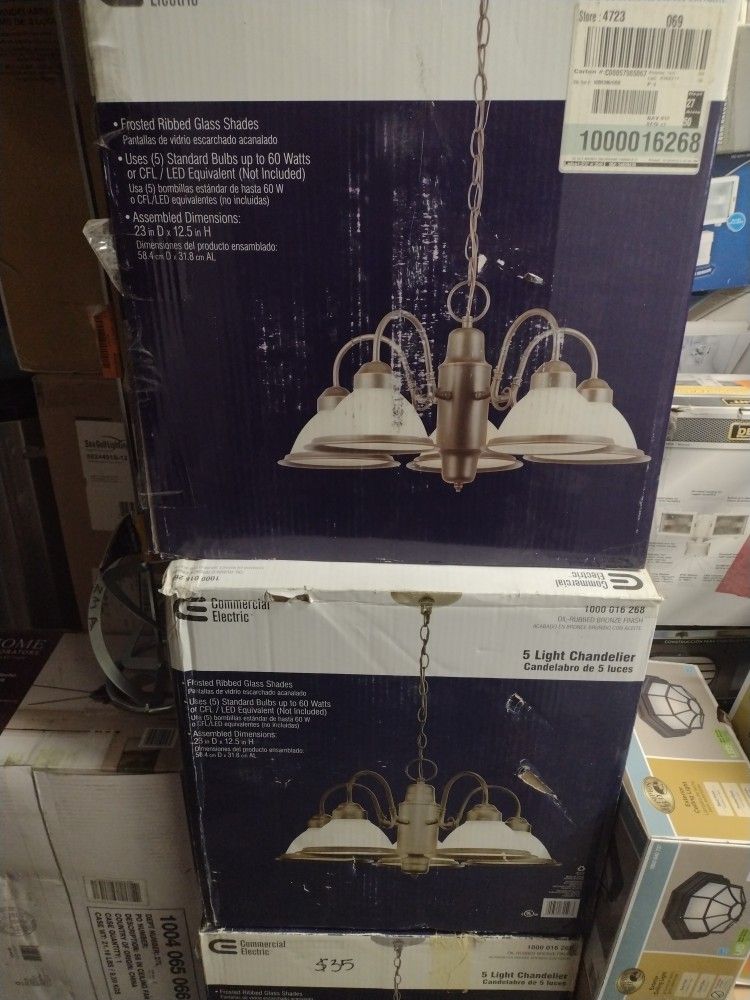 5 Light Chandelier 