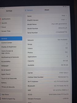Apple iPad 9th Generation 64GB