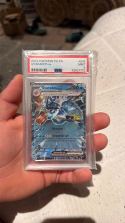 2023 POKEMON SVI EN-SCARLET & VIOLET #045 GYARADOS EX PSA 9