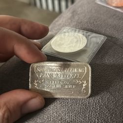 Silver Bullion Troy Ounce 