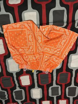 mens orange shorts