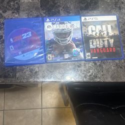 NBA 2K 23,CALL OF DUTY VANGAURD,MADDED 24